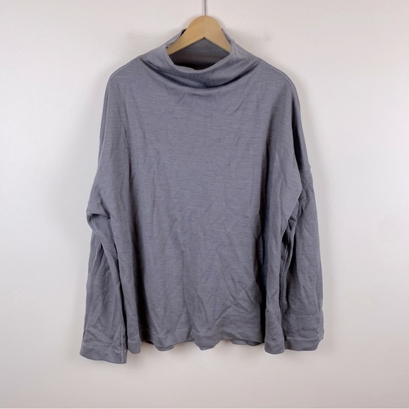 Lululemon Principal Dancer Funnel Neck Sweater Lunar Rock - Picture 1 of 6